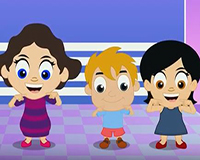 Hoofd, schouders, knie en teen - Nederlandse kinderliedjes