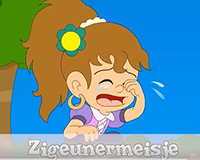 Kinderliedjes | Tekenfilm | ZIGEUNERMEISJE | Minidisco | DD Company 