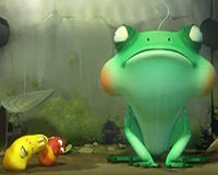 LARVA | HIELO EN NUEVA YORK | Película de dibujos animados | Dibujos animados para niños | WildBra