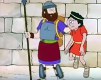 La Historia de David y Goliat - Mi Pequeña Biblia